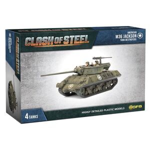 Clash of Steel: Tabletop Tank Battles - American M36 Jackson Tank Destoyers